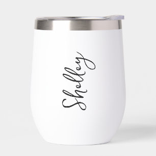 Personalized Tumbler,Stainless Coffee Cup,Bridesma Thermal Wine Tumbler