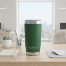 Personalized Tumbler with Name, Custom Travel