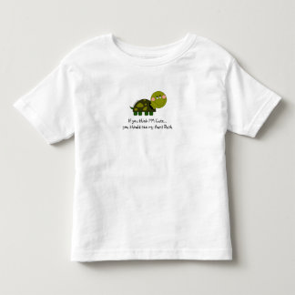 Personalized turtle tee- toddler t-shirt