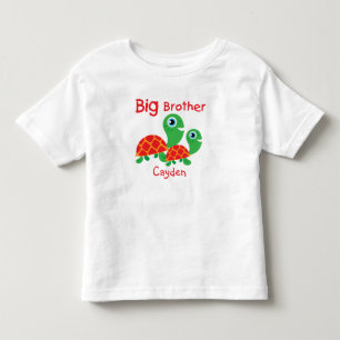 Personalized Turtles Big Brother T-shirt