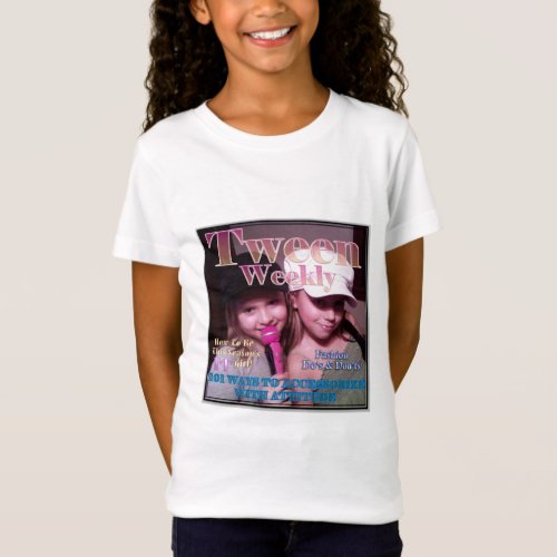 Personalized Tween Weekly T_Shirt