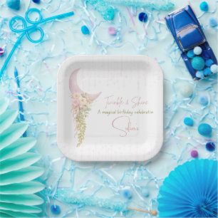 Personalized Twinkle & Shine Party Plate