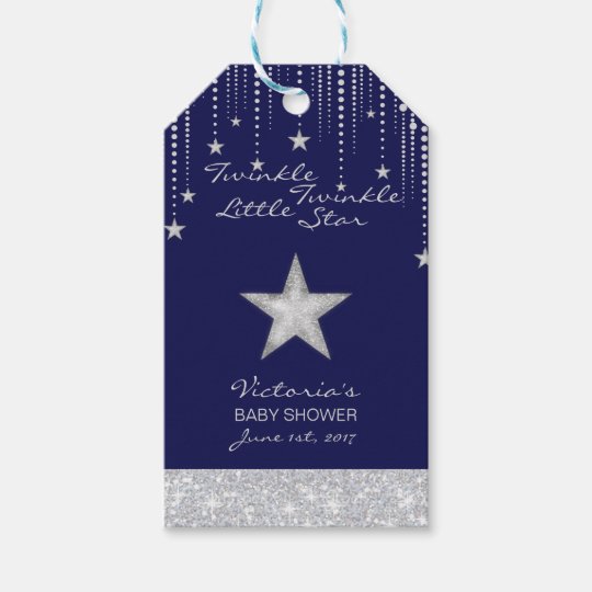 Personalized Twinkle Twinkle Little Star Favor Gift Tags