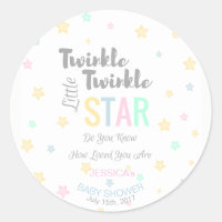 Personalized Twinkle Twinkle Little Star - Sticker