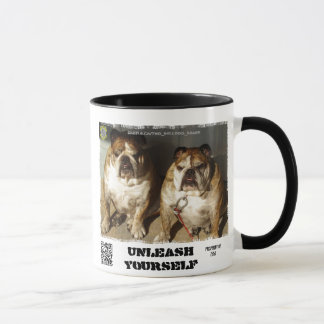Personalized Two Bulldog Brand Mug