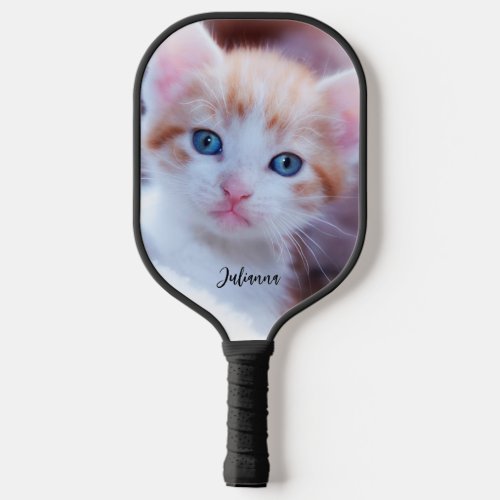 Personalized Two_Sided Family Pet Photo Pickleball Paddle