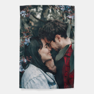 Personalized Two Sided Photo Garden Flag