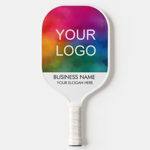 Personalized Two Sides Your Logo Here Business Pickleball Paddle