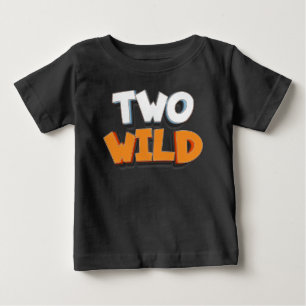 Personalized Two Wild Birthday  Baby T-Shirt