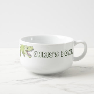 Personalized Tyrannosaurus-Rex Bowl