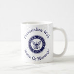 Personalized U.s. Navy Emblem Coffee Mug at Zazzle