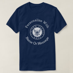Personalized U.S. Navy Emblem T-Shirt