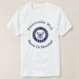 Personalized U.S. Navy Emblem T-Shirt