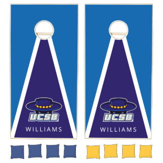 Personalized UCSB Cornhole Set