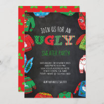 Personalized Ugly Sweater Party Invite