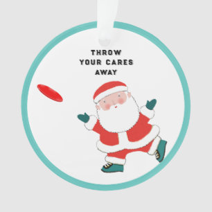 Personalized Ultimate Frisbee Ornament