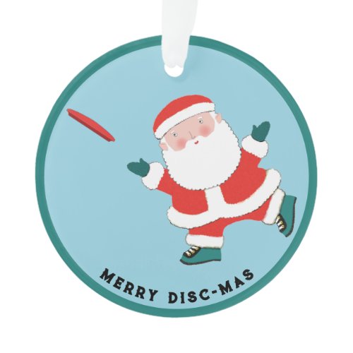 Personalized Ultimate Frisbee Ornament