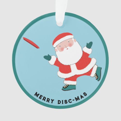 Personalized Ultimate Frisbee Ornament