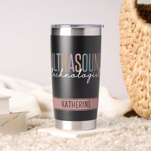 Personalized Ultrasound Technologist Insulated Tumbler