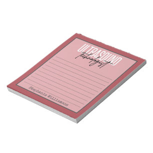 Personalized Ultrasound Technologist technician Notepad