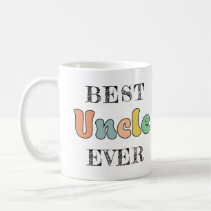Personalized Uncle Gifts   Best Uncle Ever Cute Coffee Mug