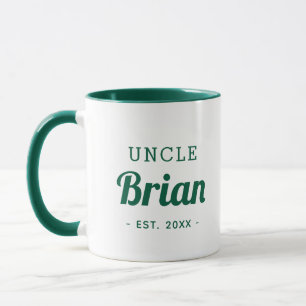 Personalized Uncle Monogram Mug