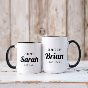 Personalized Uncle Monogram Mug