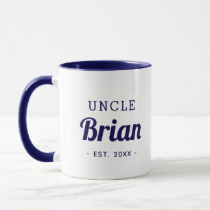 Personalized Uncle Monogram Mug