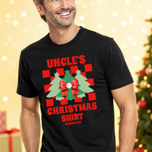 Personalized Uncle's Christmas Shirt