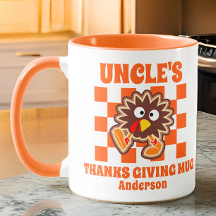 Personalized Uncle's Thanksgiving Mug