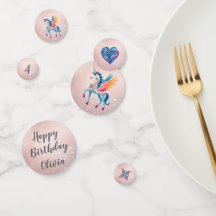 Personalized Unicorn Birthday Party