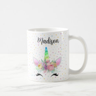 Personalized Unicorn Coffee Mug