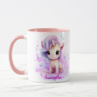 Personalized Unicorn Design Mug