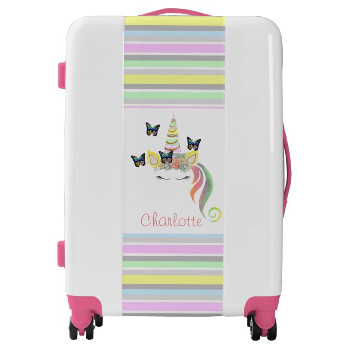 girly suitcase