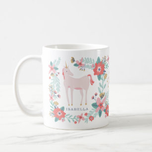 Personalized Unicorn Fields Mug
