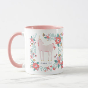 Personalized Unicorn Fields Mug