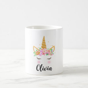 Personalized unicorn mug, Kids gifts Coffee Mug