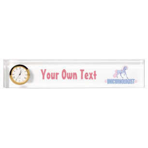 Personalized Unicorn Name Plate