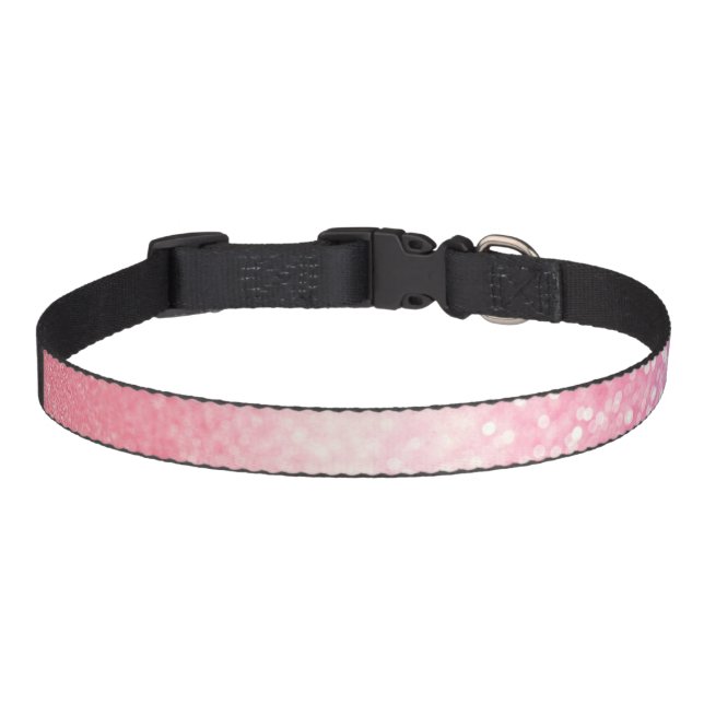Personalized Unicorn Ombre Glitter Pet Collar (Front)