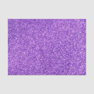 Personalized Unicorn Purple Glitter Tissue Paper