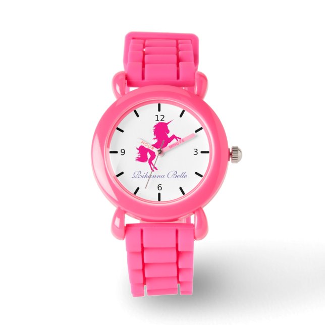Personalized Unicorn Watch (Front)