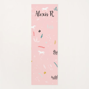 Personalized Unicorn Yoga Mat