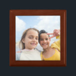 Personalized Unique Besties BFF Photo Wooden  Gift Box<br><div class="desc">Instantly Create your own personalized unique photo wooden jewelry box, Gift boxes. Customizable Cute Modern Minimalist Design for unique personalized jewelry boxes for your loved ones. Just upload your favorite family photo and with one click make your own unique photo wooden jewelry box for your own Christmas gift for Christmas...</div>