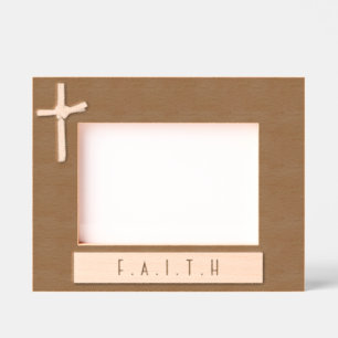 Personalized Unique Christian Palm Cross Keepsake Engraved Frames