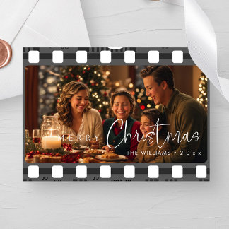Personalized Unique Christmas Photo Holiday Card
