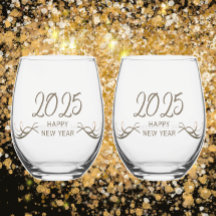 Personalized Unique Happy New Year 2025 Keepsake