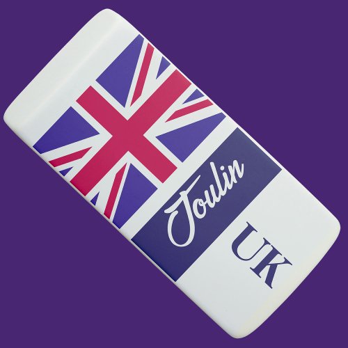 Personalized United Kingdom Flag                 Eraser
