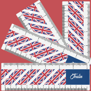 Personalized United Kingdom Flag Ruler