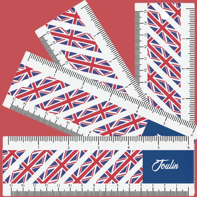 Personalized United Kingdom Flag                 Ruler (Creator Uploaded)