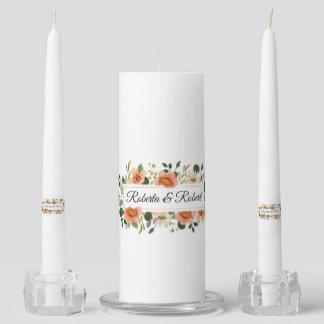 Personalized Unity Candle Set with